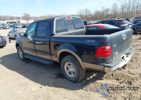 2001 Ford F150 Supercrew z USA, uszkodzony, nr VIN 1FTRW08L01KB20620
